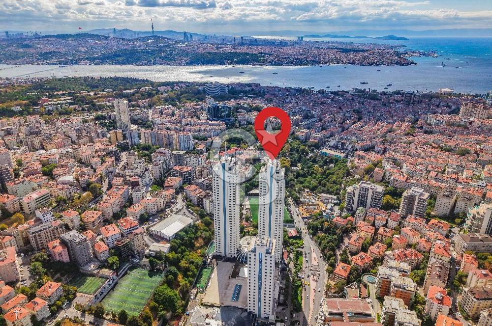 Selenium Twins - Panoromik Deniz Manzaralı 3,5 +1 Kiralık Rezidans Katı