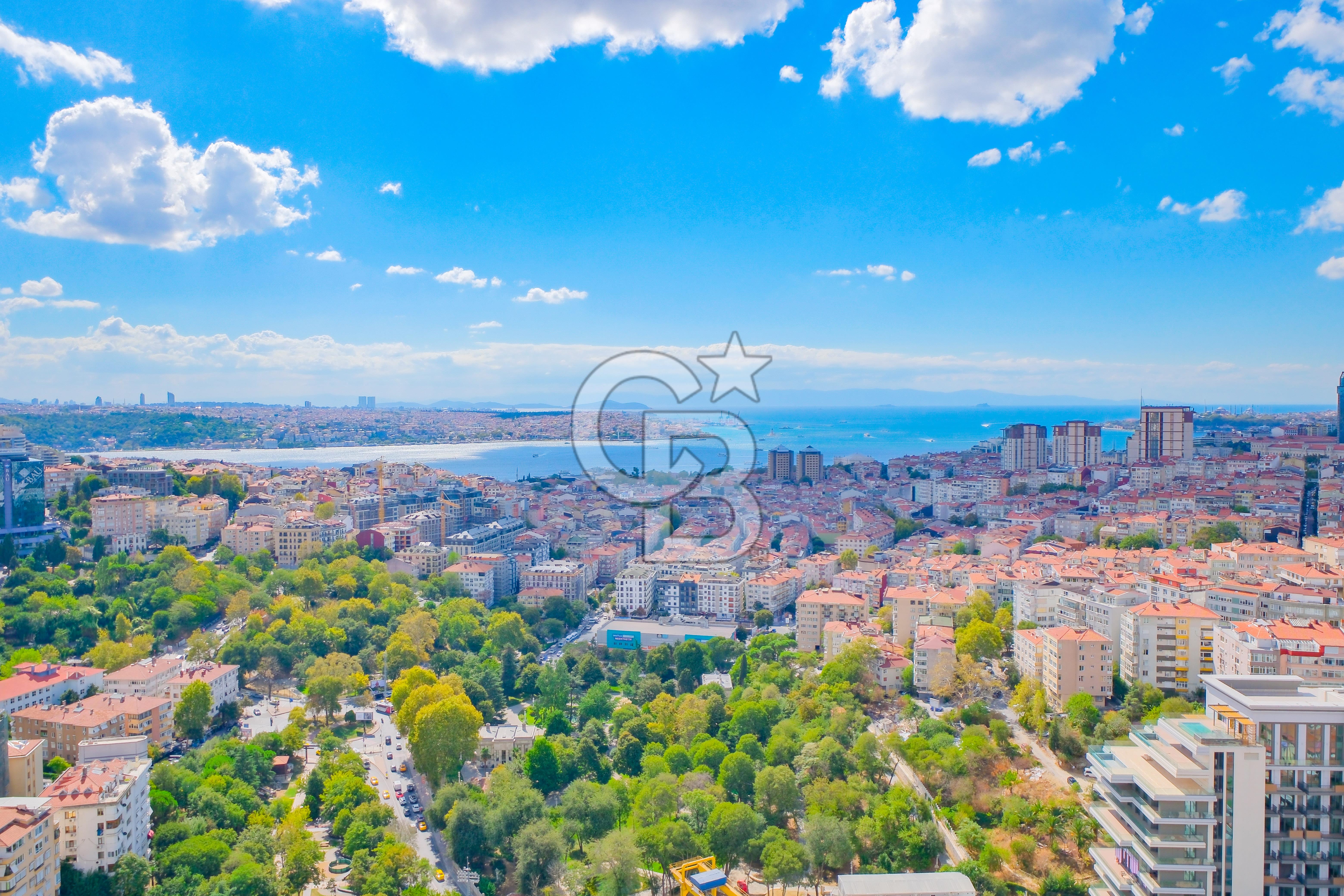 Selenium Twins - Panoromik Deniz Manzaralı 3,5 +1 Kiralık Rezidans Katı