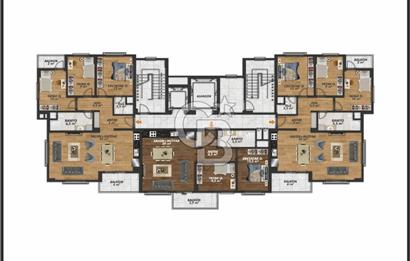 CUMHURİYET MAHALLESİ NEBA MODERN 3+1  %50 PEŞİNAT SATILIK DAİRE 