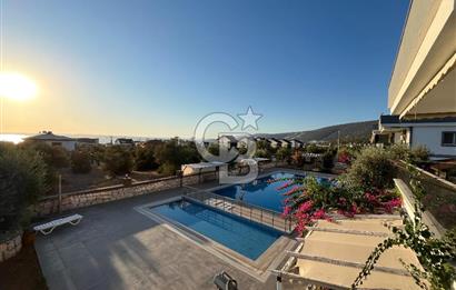 Akbük'te Full Deniz Manzaralı, Modern Sitede 1+1 Satılık Daire