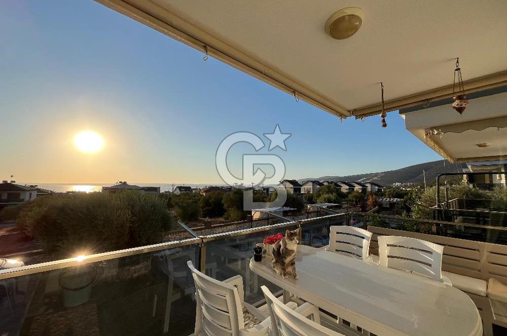Akbük'te Full Deniz Manzaralı, Modern Sitede 1+1 Satılık Daire