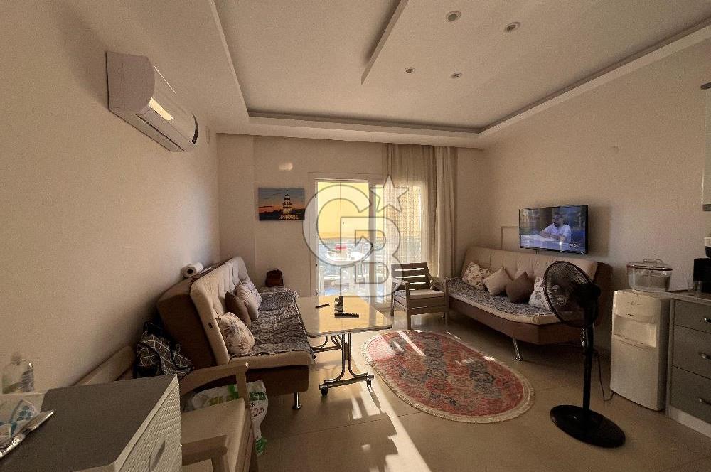 Akbük'te Full Deniz Manzaralı, Modern Sitede 1+1 Satılık Daire