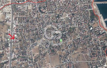 Karaburun Mordoğan Merkez’de Caddeye Çok Yakın Villa İmarlı Arsa