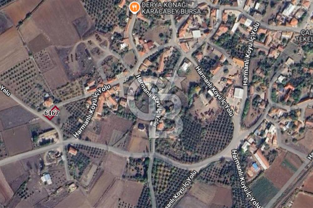 CB BLACK'TAN KARACABEY HARMANLI'DA SATILIK 300 M2 İMARLI ARSA