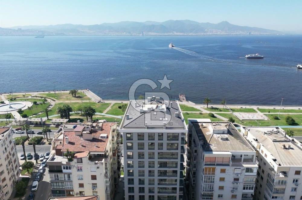 BOSTANLI SAHİLDE PANORAMİK DENİZ MANZARALI SATILIK 3+1 DAİRE