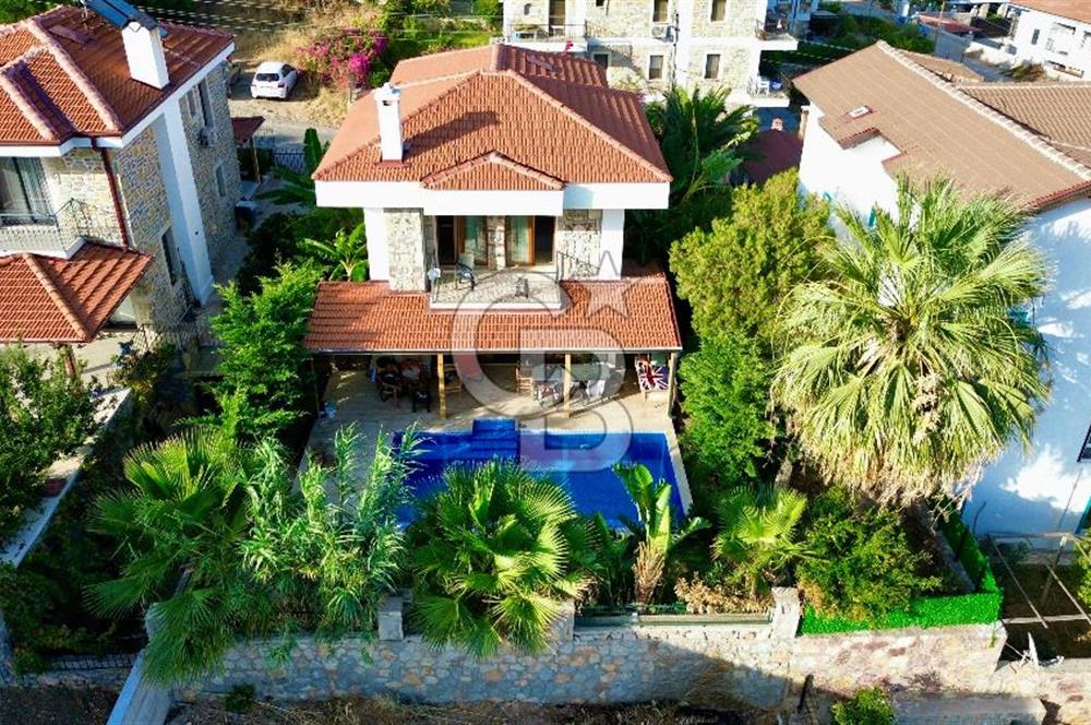 Datça Merkez Burgaz Mevkiinde Satılık Havuzlu Müstakil Villa