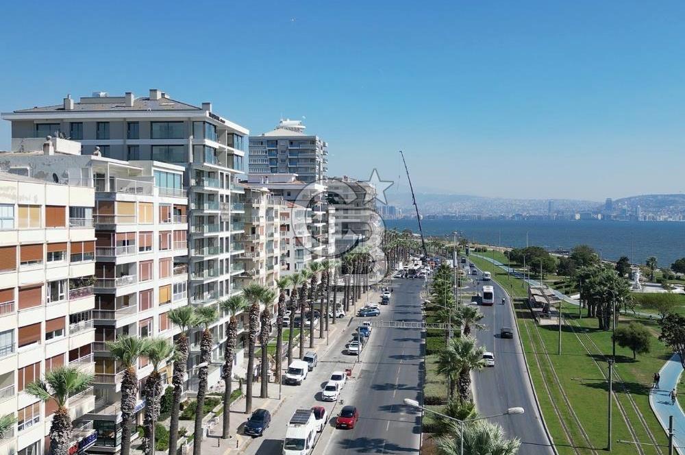 BOSTANLI SAHİLDE PANORAMİK DENİZ MANZARALI SATILIK 3+1 DAİRE