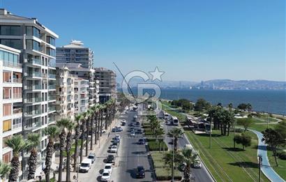 BOSTANLI SAHİLDE PANORAMİK DENİZ MANZARALI SATILIK 3+1 DAİRE