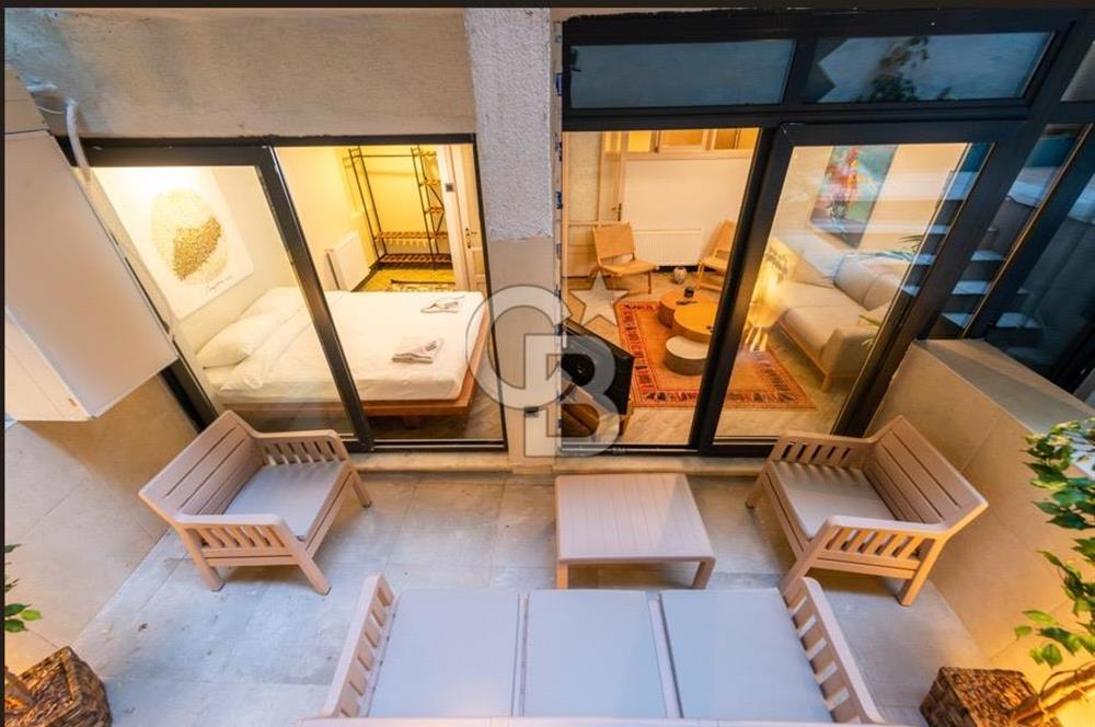 Beyoğlu Kazancı Yokuşunda Boş Teslim Bahçe Katı Satılık Daire