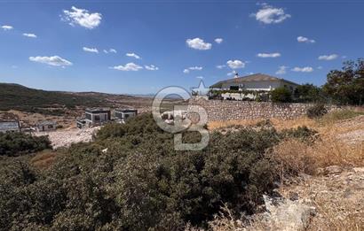 Seyrek Villa kent’te deniz manzaralı villa imarlı satılık arsa