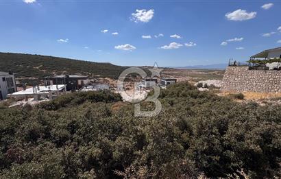 Seyrek Villa kent’te deniz manzaralı villa imarlı satılık arsa
