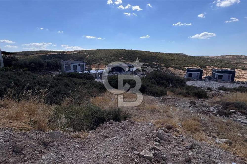Seyrek Villa kent’te deniz manzaralı villa imarlı satılık arsa