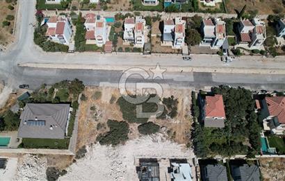 Seyrek Villa kent’te deniz manzaralı villa imarlı satılık arsa