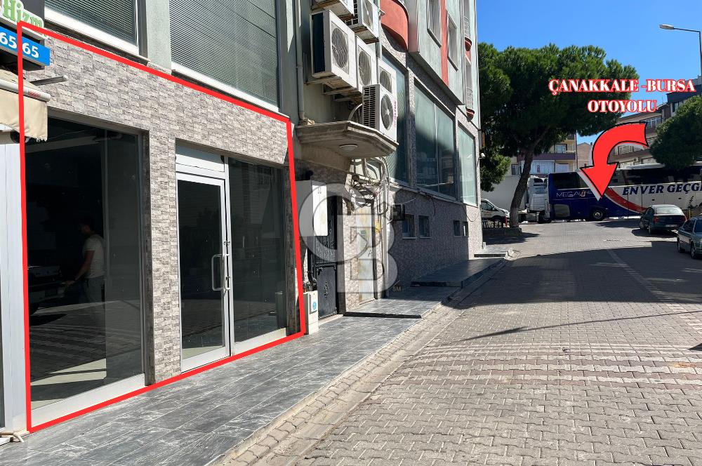 ÇANAKKALE LAPSEKİDE MÜKEMMEL KONUMDA KİRALIK İŞYERİ