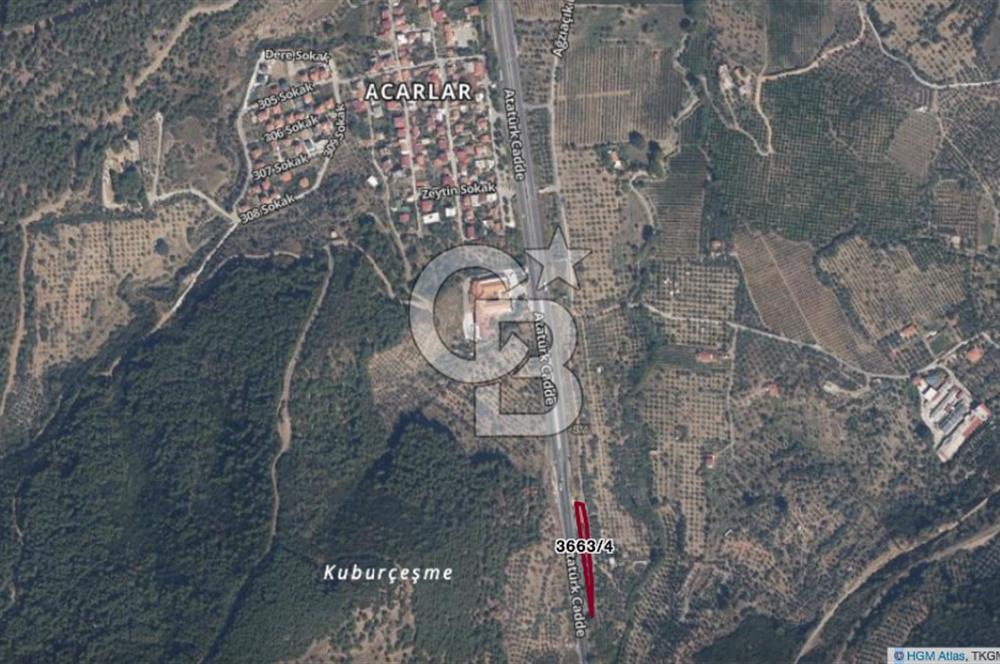 İZMİR-AYDIN OTOYOLUNA SIFIR SELÇUK EFES ACARLAR YAKINI SATILIK TARLA