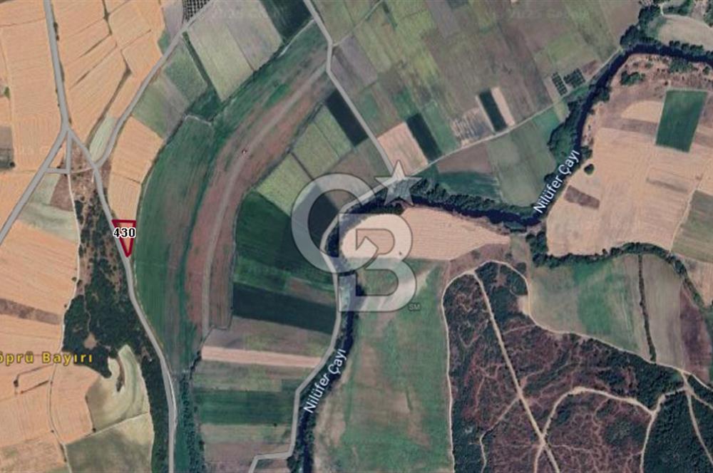 CB BLACK'TAN KARACABEY ÇEŞNİGİR'DE KÖYE 800 METRE MESAFEDE TARLA