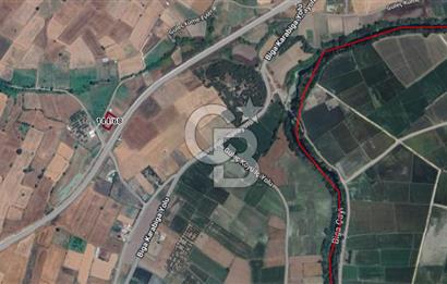 CB BLACK'TAN ÇANAKKALE BİGA'DA ASFALT YOLA CEPHE TARLA