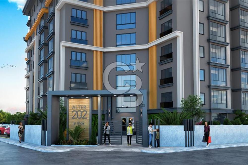 CUMHURİYET MAHALLESİ ALTER 202 SİTESİNDE SATILIK 1+1 DAİRE