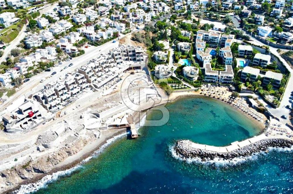 Gündoğan Küçükbük'te Plajlı Sitede En Ön Sırada 5+1
