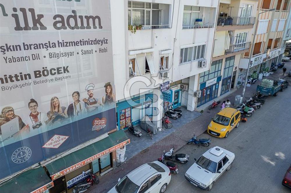 DEMRE BELEDİYE BİNASININ YANINDA SATILIK 2 KATLI 370 m2 DÜKKAN