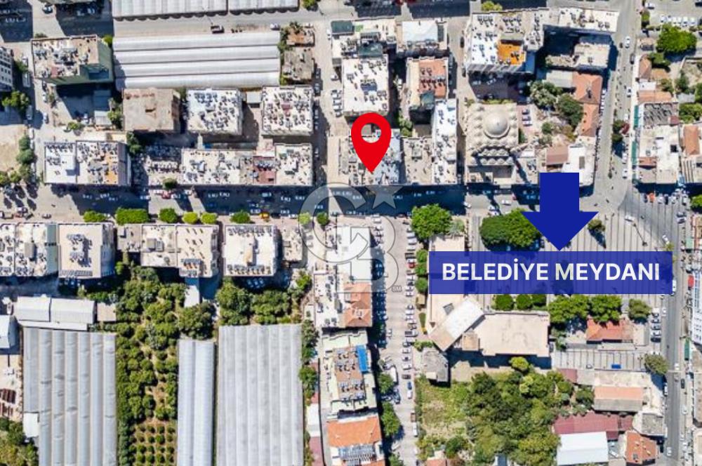 DEMRE BELEDİYE BİNASININ YANINDA SATILIK 2 KATLI 370 m2 DÜKKAN