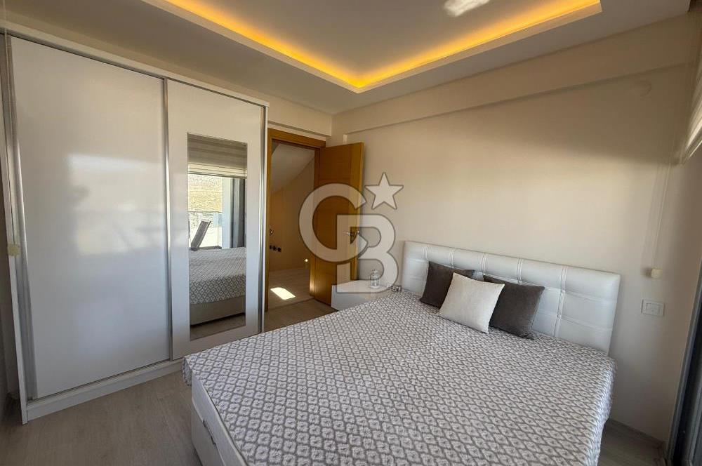 EŞSİZ DENİZ MANZARALI, FULL EŞYALI, ÖZEL YAPIM, TRİPLEKS VİLLA