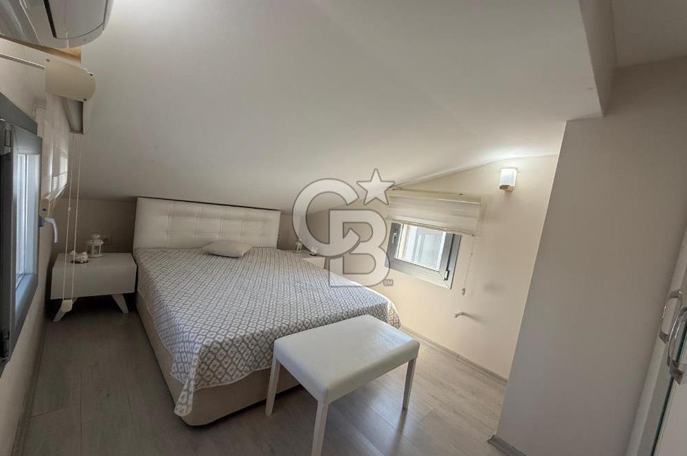 EŞSİZ DENİZ MANZARALI, FULL EŞYALI, ÖZEL YAPIM, TRİPLEKS VİLLA