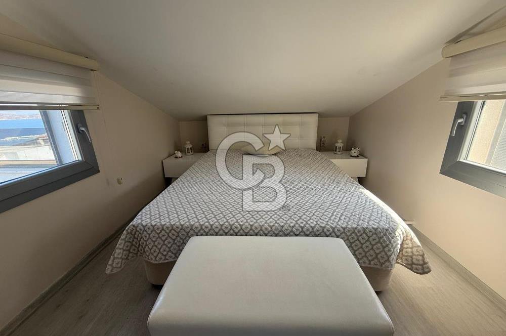 EŞSİZ DENİZ MANZARALI, FULL EŞYALI, ÖZEL YAPIM, TRİPLEKS VİLLA