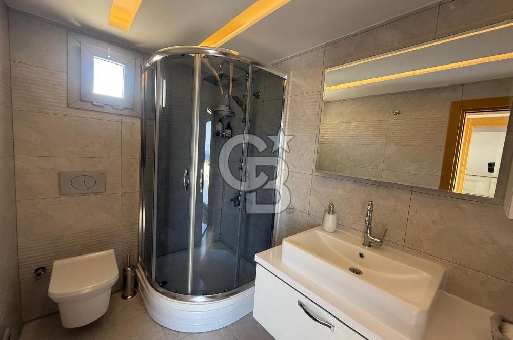 EŞSİZ DENİZ MANZARALI, FULL EŞYALI, ÖZEL YAPIM, TRİPLEKS VİLLA