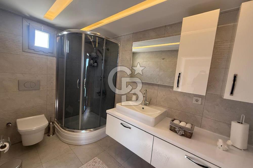 EŞSİZ DENİZ MANZARALI, FULL EŞYALI, ÖZEL YAPIM, TRİPLEKS VİLLA