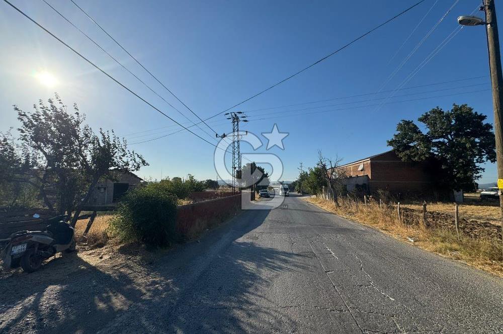 ÇANAKKALE  BAYRAMİÇ TÜRKMENLİ KÖYÜ SATILIK TARLA ELEKTİRİK SU VAR
