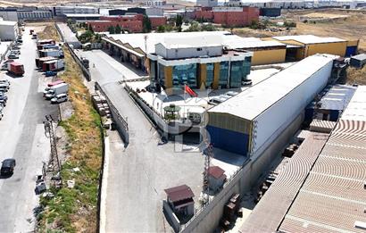 KAHRAMANKAZAN SARAY'DA 14.000 M2 KAPALI ALANLI SATILIK FABRİKA