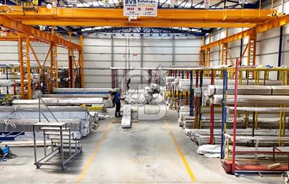 KAHRAMANKAZAN SARAY'DA 14.000 M2 KAPALI ALANLI SATILIK FABRİKA
