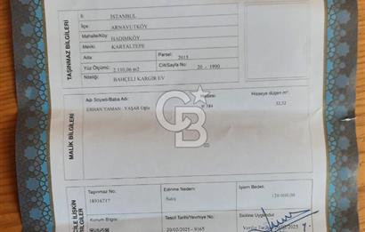 Hadımköy merkezde satılık ofis 