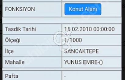 YENİDOĞAN YUNUSEMRE DE 1047 MT. İMARLI 26 DAİRELİK ARSA