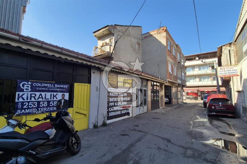 BURSA OSMANGAZİ TUNA MAHALLESİ ENVERPAŞA SOKAK’TA KİRALIK 3 ADET İŞYERİ