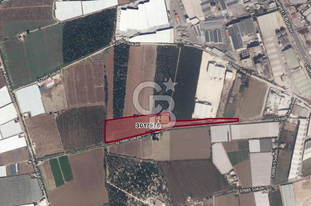 MERSİN AKDENİZ KAZANLI’DA 25.076 m² SATILIK ARAZİ