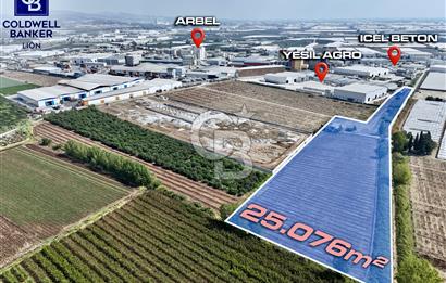 MERSİN AKDENİZ KAZANLI’DA 25.076 m² SATILIK ARAZİ