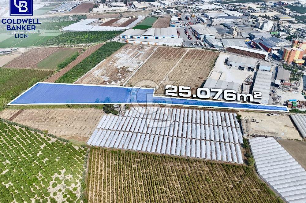MERSİN AKDENİZ KAZANLI’DA 25.076 m² SATILIK ARAZİ