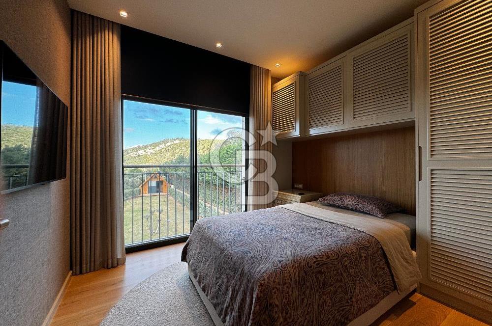 Bodrum Torbada Satılık 4+1 Havuzlu Lüks Villa – Doğayla İç İçe, Modern Yaşam