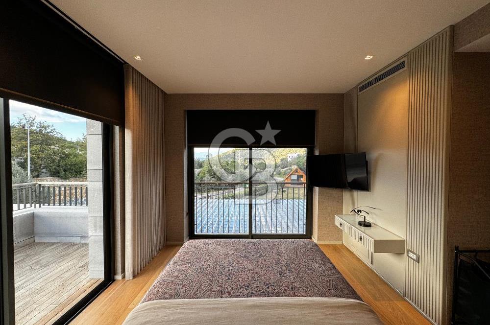 Bodrum Torbada Satılık 4+1 Havuzlu Lüks Villa – Doğayla İç İçe, Modern Yaşam