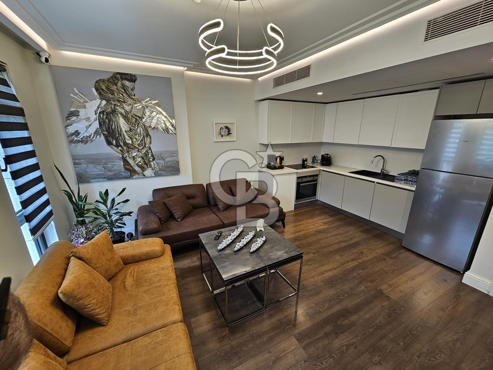 Taksim 360 Cadde Cepheli Satılık 1+1 Amerikan Mutfak