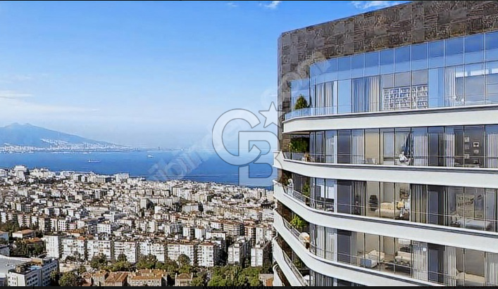 Alsancak Evora'da Full Deniz Manzaralı 3+1 Satılık Daire