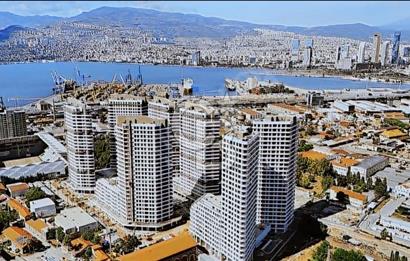 Alsancak Evora'da Full Deniz Manzaralı 3+1 Satılık Daire