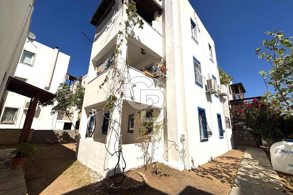 BODRUM-KONACIK SATILIK 3+1, BAHÇE KATI GENİŞ DAİRE