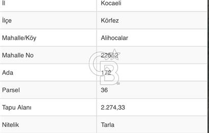 Alihocalar Köyü'nde Satılık Köyiçi İmarlı Tarla