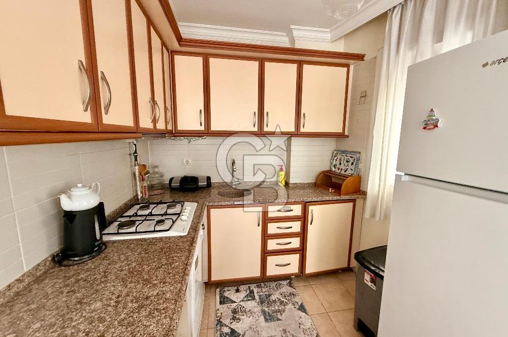 BAYRAKLI İZBAN YAKINI DÜZ AYAK YENİ BİNADA EŞYALI KİRALIK 2+1