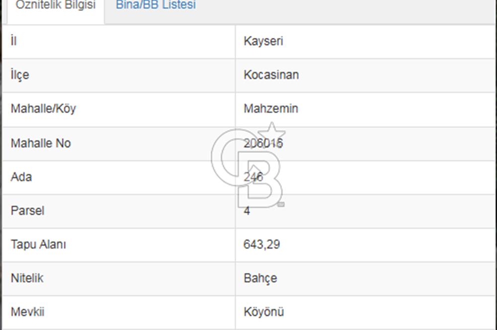 MAHZEMİN MAH. UYGUN FİYATA BAHÇE !!!