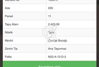 DENİZLİ TAVAS YORGA SATILIK TARLA