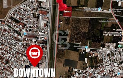 CB CLASS DOWNTOWN ALIŞVERİŞ MERKEZİ KARŞISI SATILIK TARLA